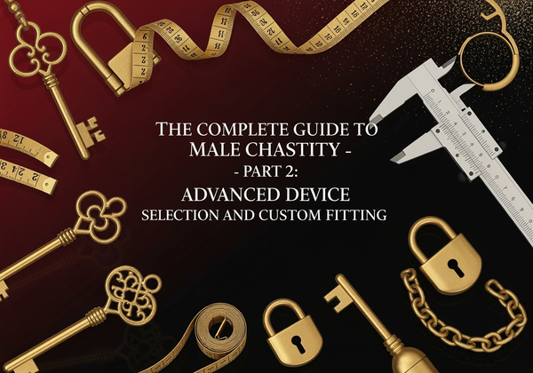 The Complete Guide to Male Chastity: Part 2 - Advanced Device Selection and Custom Fitting
